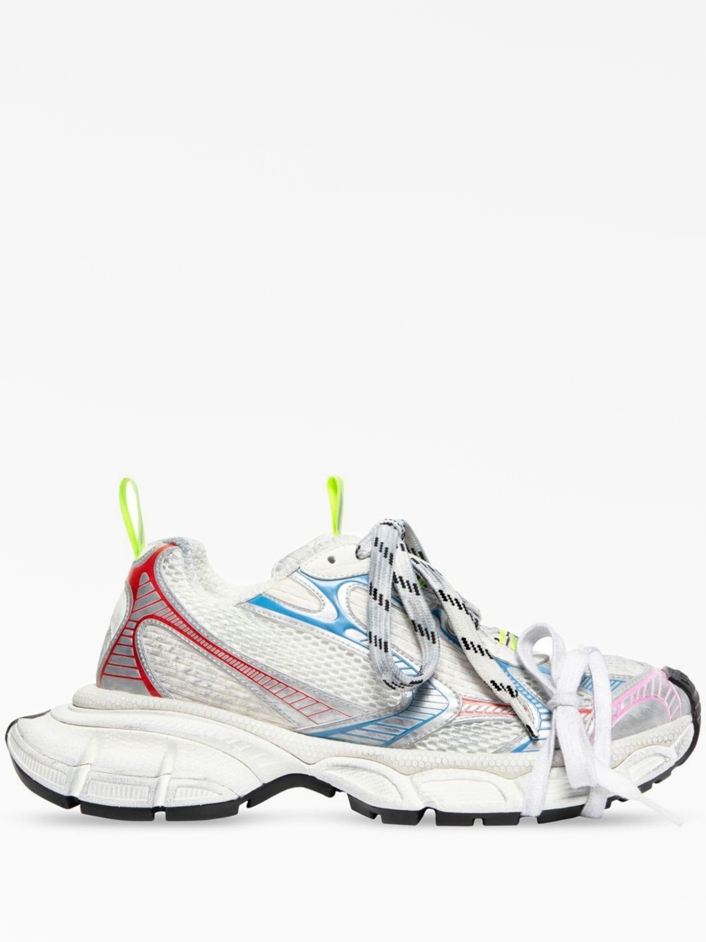 Кроссовки с кружевными деталями 3XL