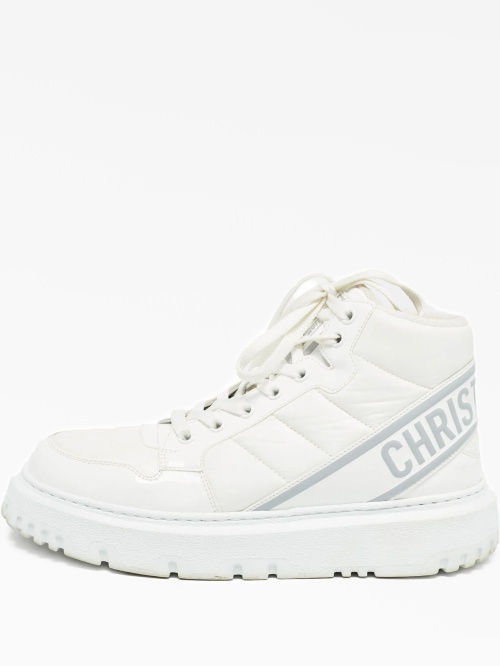 christian dior white high top sneakers
