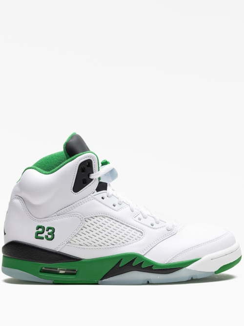 Кроссовки air jordan 5 "lucky green"