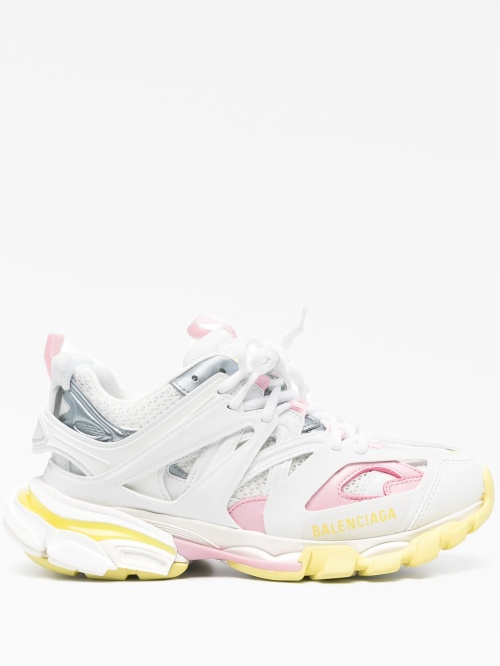 Track panelled chunky sneakers