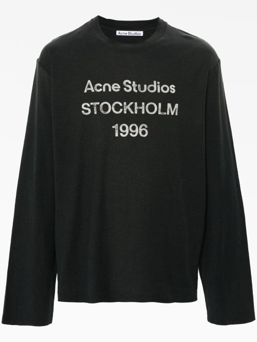 Acne Studios STOCKHOLM 1996 Tシャツ Футболка с принтом логотипа Стокгольм 1996 Acne Studios — купить в