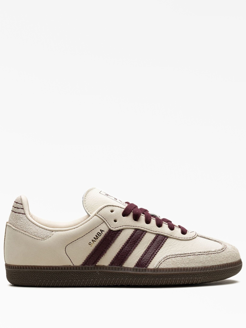 Кроссовки Samba OG "Wonder White/Maroon"