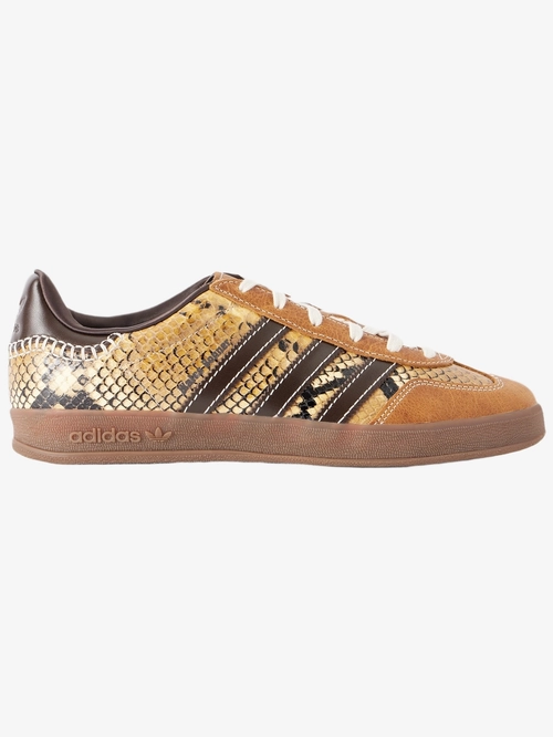 Кроссовки Wales Bonner Gazelle с эффектом змеиной кожи