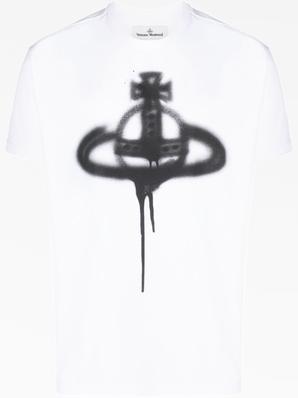 【Vivienne Westwood】ORB Embroidered Short Sleeve Knitwear Used Vivienne Westwood Red Label Orb Embroidery Half Sleeve