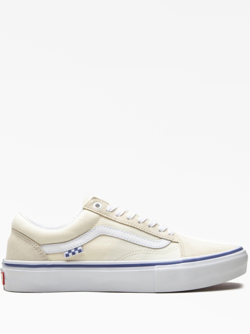 Кроссовки skate old skool "cream white"