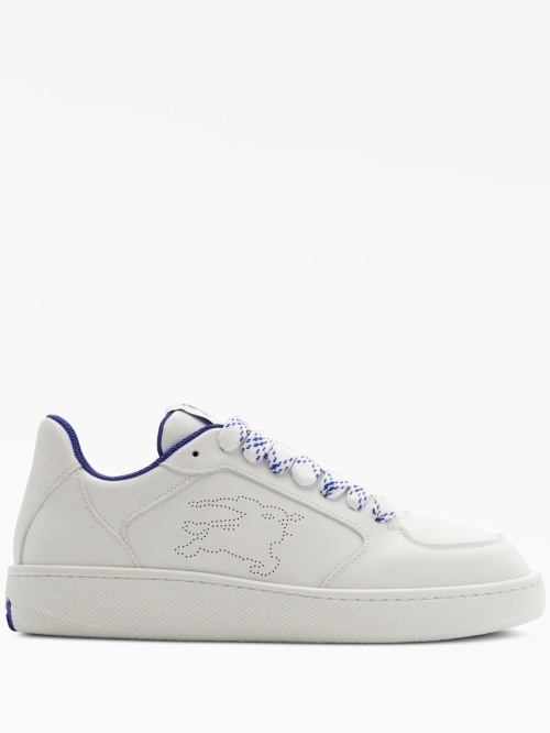 Box leather sneakers