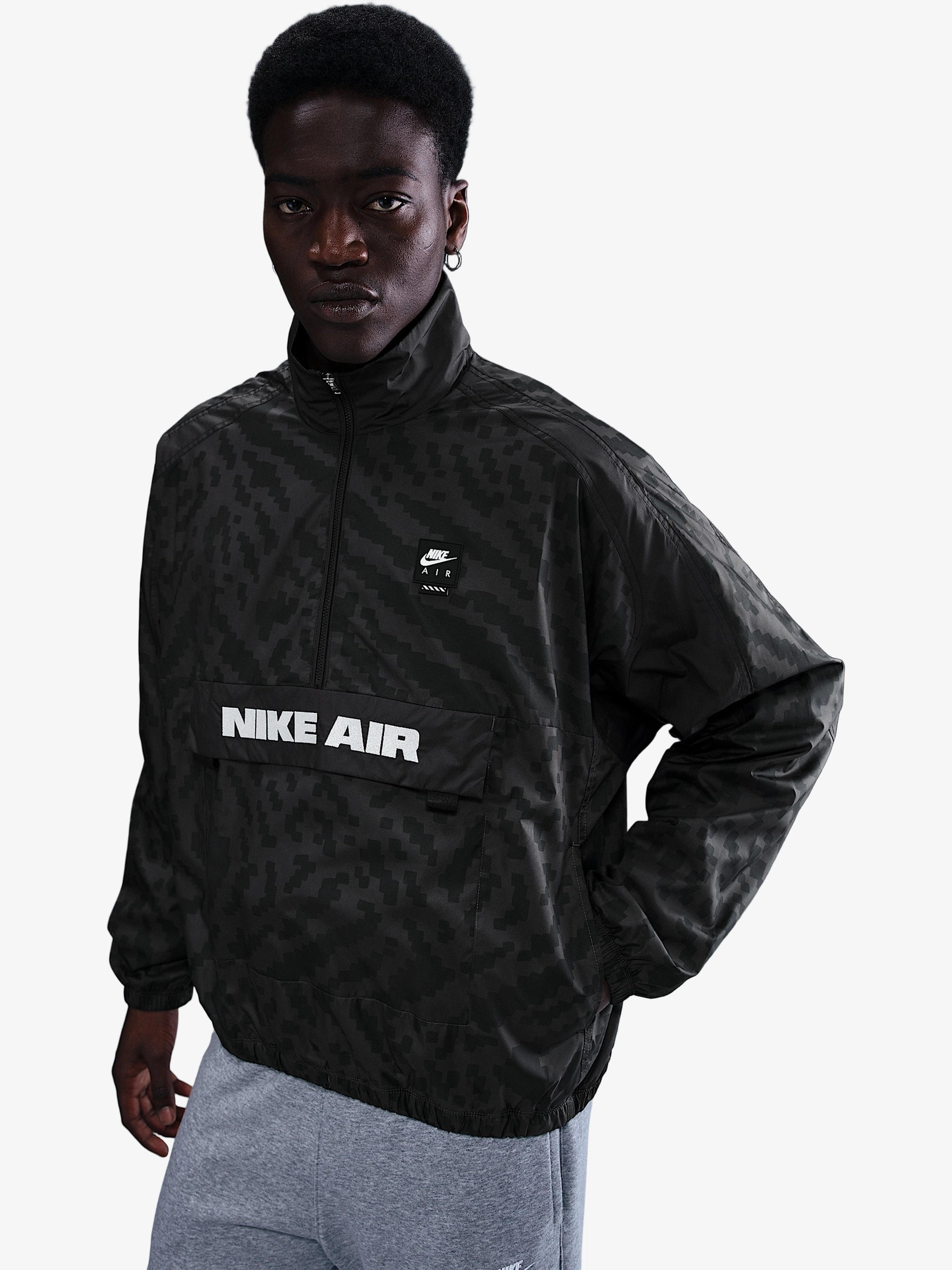 nako Nike Air oversized half-zip jacket Nike — купить в интернет