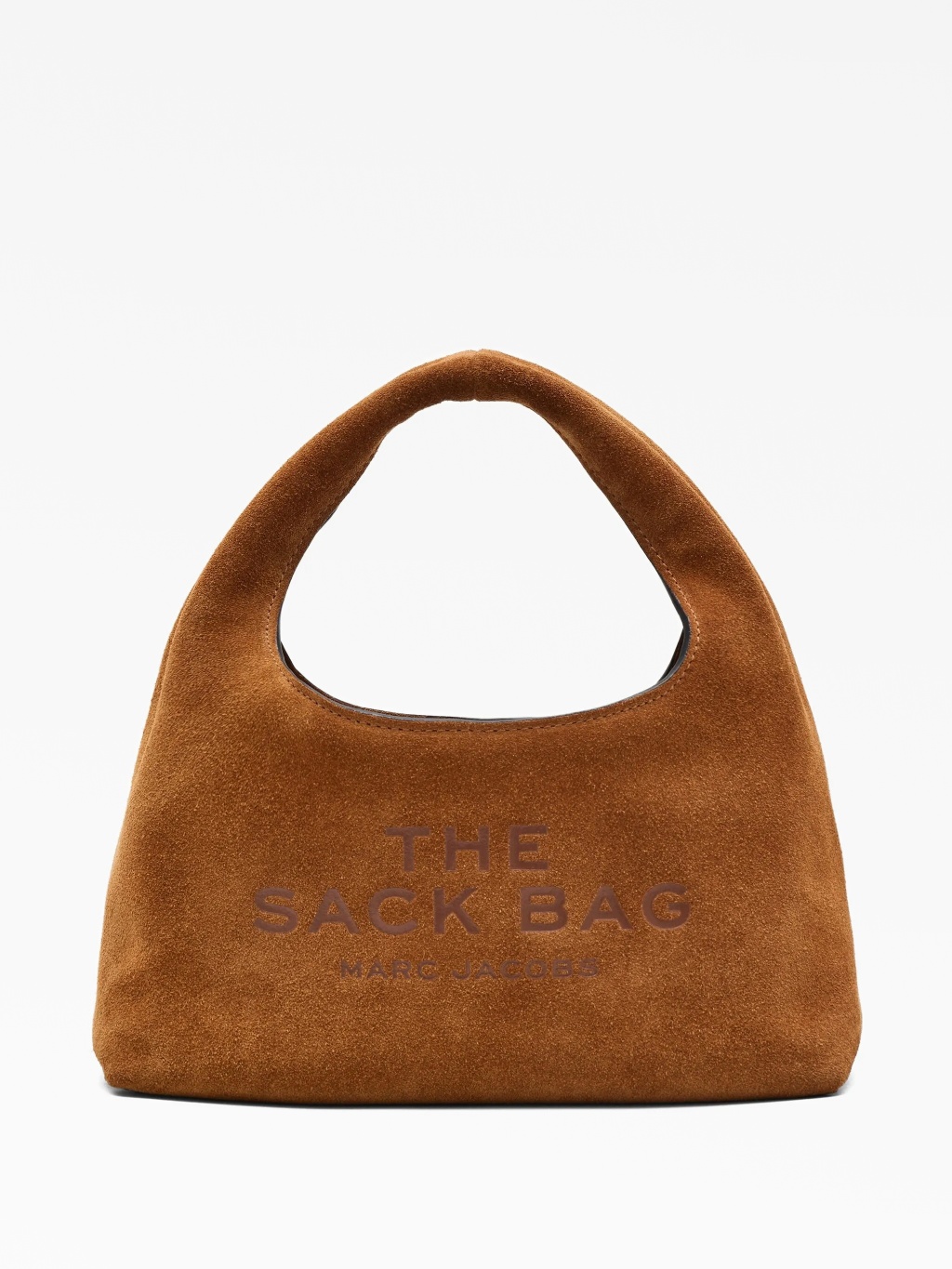 Замшевая мини-сумка-мешок Marc Jacobs — купить в интернет-магазине