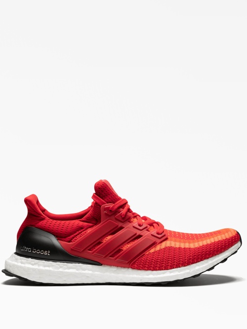 all red ultra boost