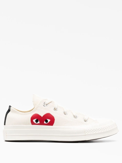 Кеды chuck 70 ox "half heart white"