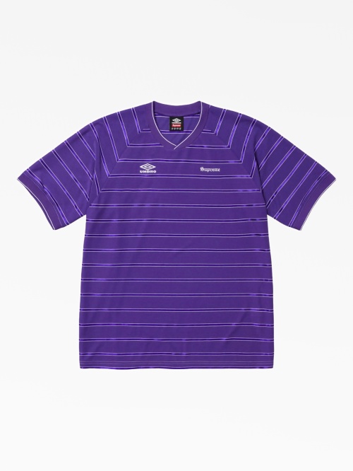 Supreme x Umbro футбольная полосатая футболка Supreme — купить в