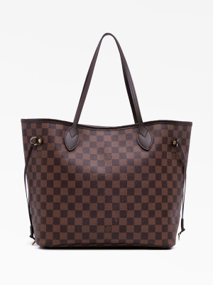 Сумка-тоут Louis Vuitton Neverfull MM Damier Ebene Louis Vuitton