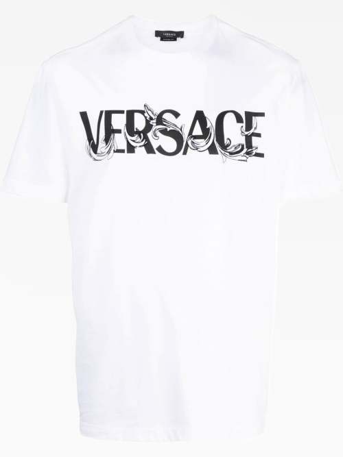 Футболка с коротким рукавом с логотипом Versace — купить в