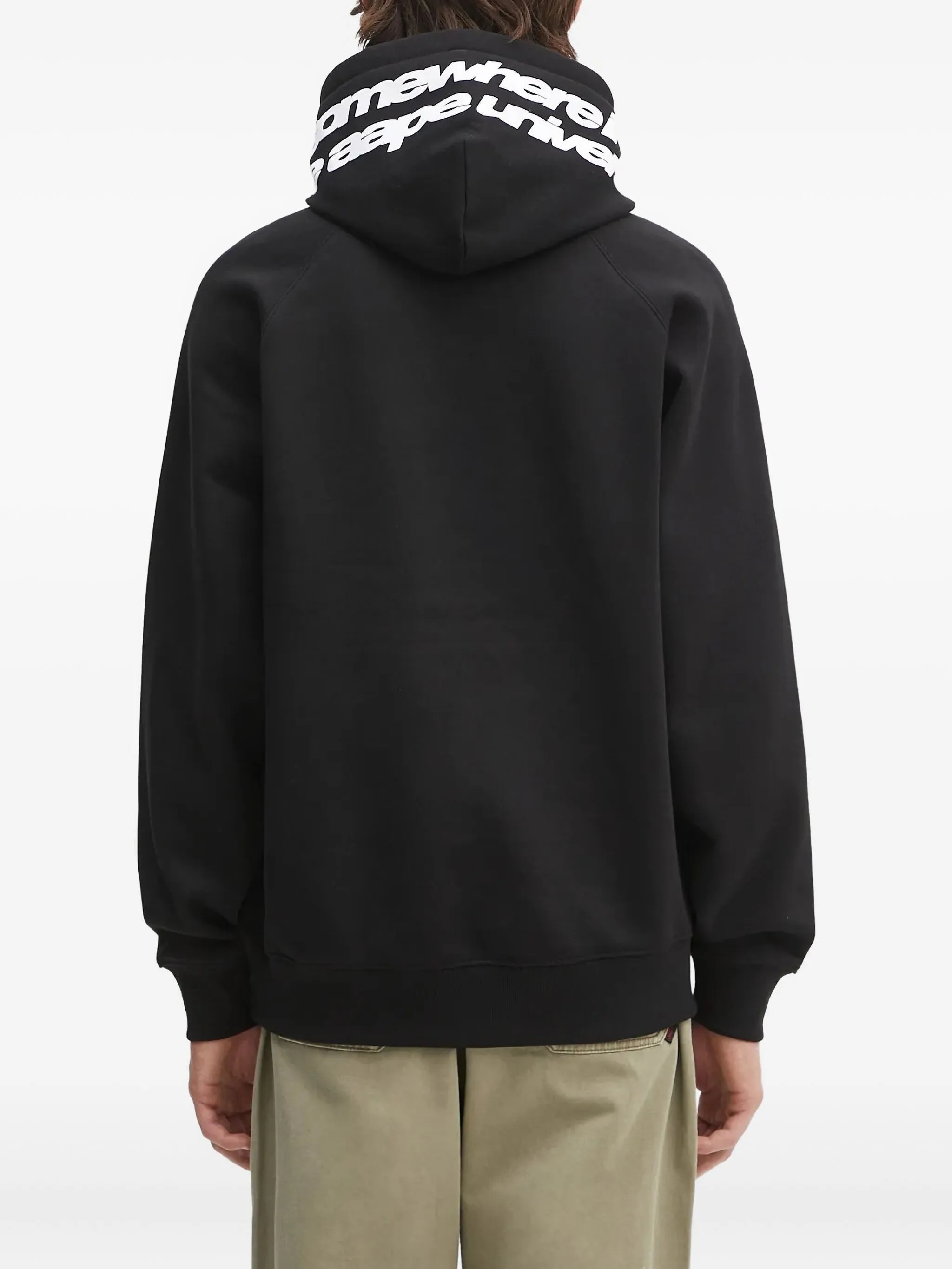 Худи Aape с логотипом Moonface AAPE BY *A BATHING APE® — купить в