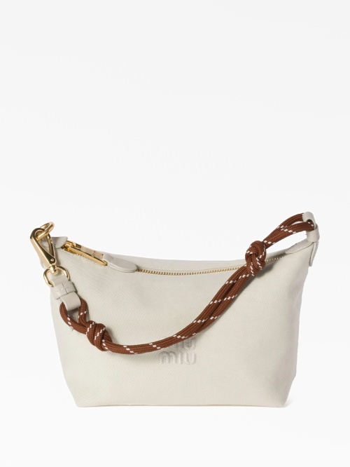 miumiu archive mini one-pieceY2KNANAグランジ Мини-сумка из габардина Miu Miu — купить в интернет-магазине