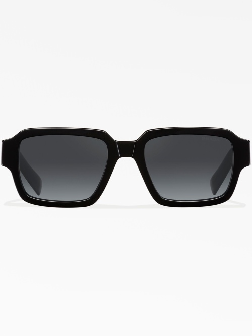 Logo-detail rectangle-frame sunglasses