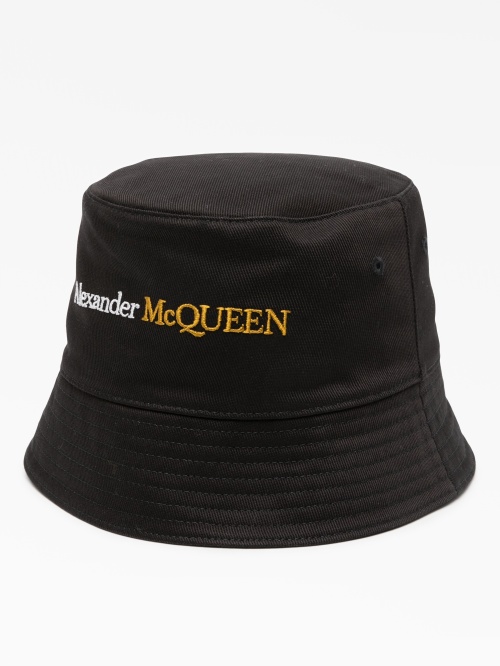 Logo-embroidered bucket hat