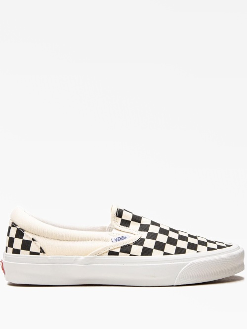 Кеды og classic slip-on lx "checkerboard" 