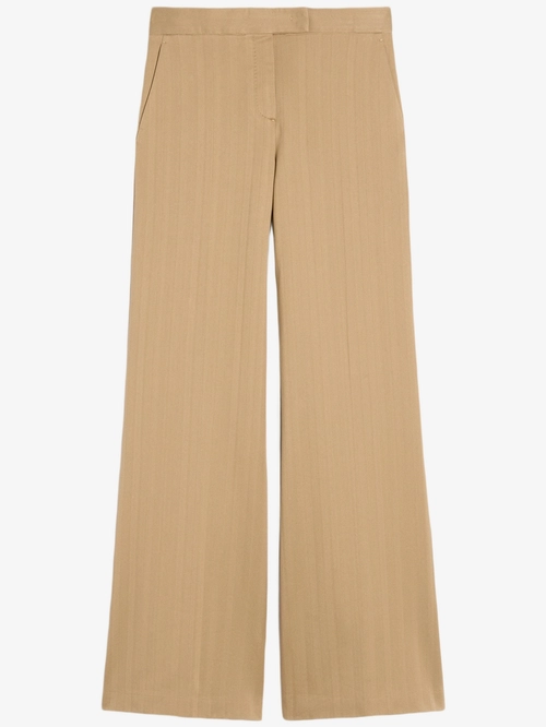 Oliato Pinstripe Jacquard Jersey Trousers