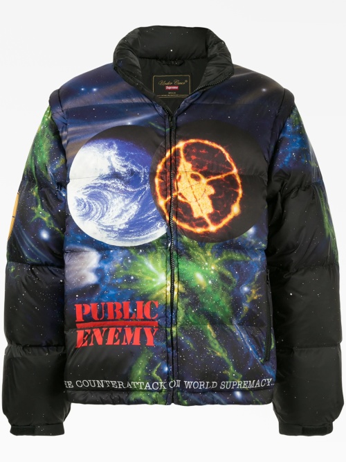 Supreme x Undercover Public Enemy пуховик Supreme — купить в
