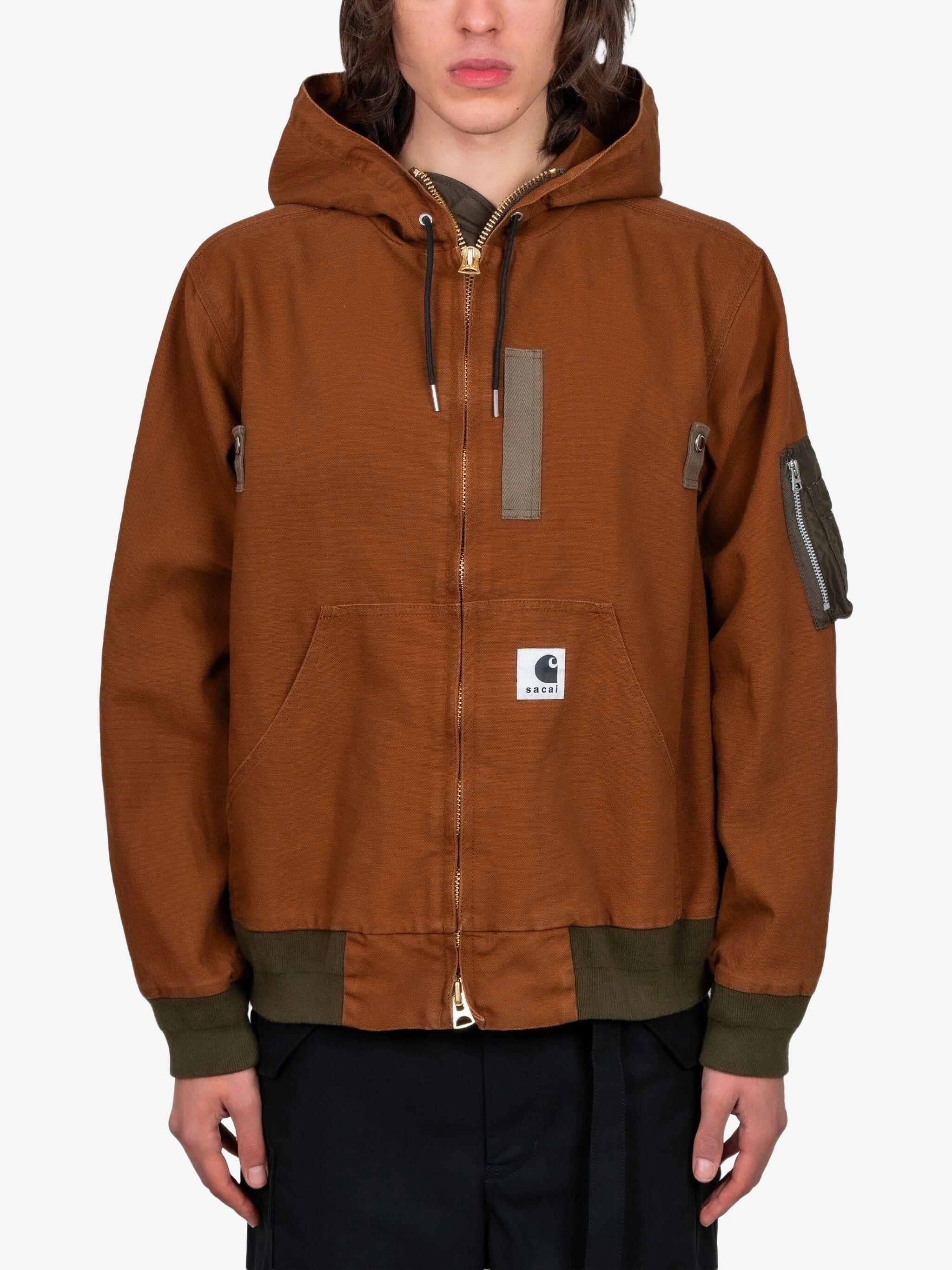 2☆ Carhartt WIP / Washed Duck Hooded Куртка Carhartt WIP Washed Duck Hooded Jacket sacai — купить в