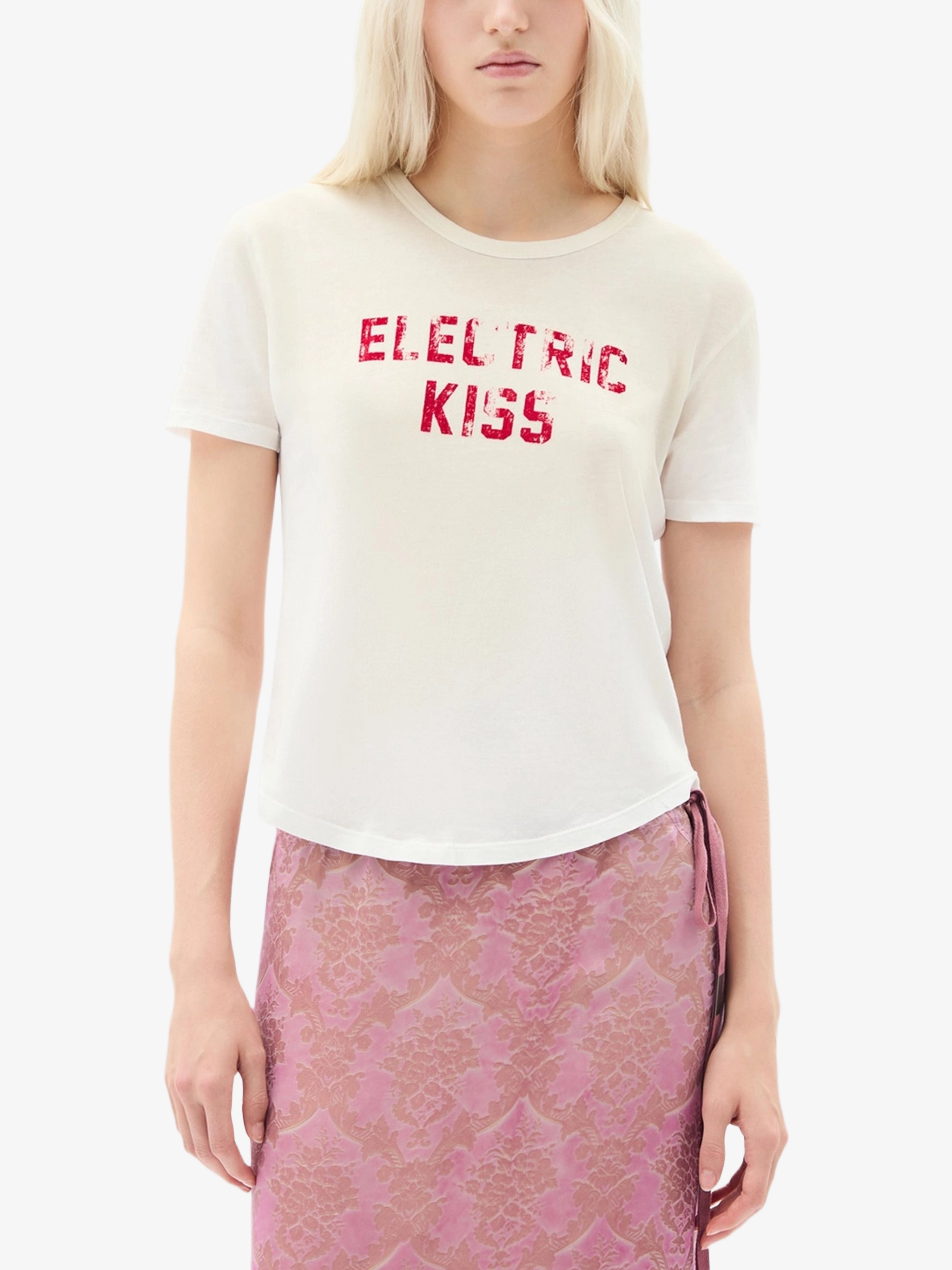 ANN DEMEULEMEESTER フード付きカットソー XXS Футболка с графическим принтом Electric Kiss Ann Demeulemeester