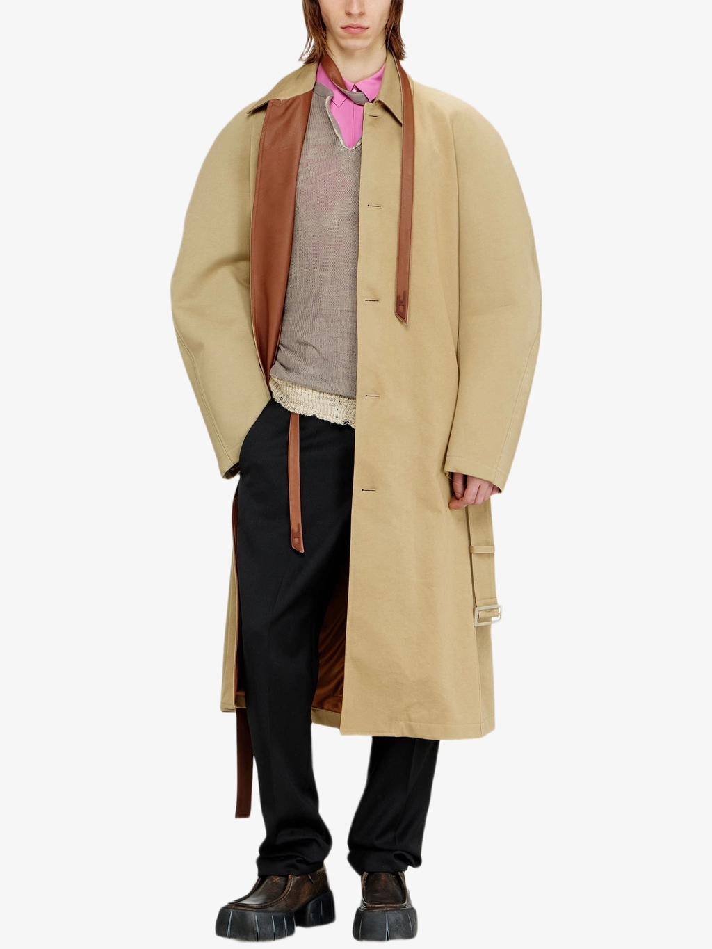 Тренч-пальто J-Roun с поясом