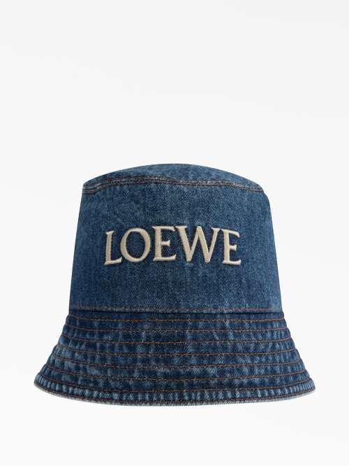 Панама Loewe из денима