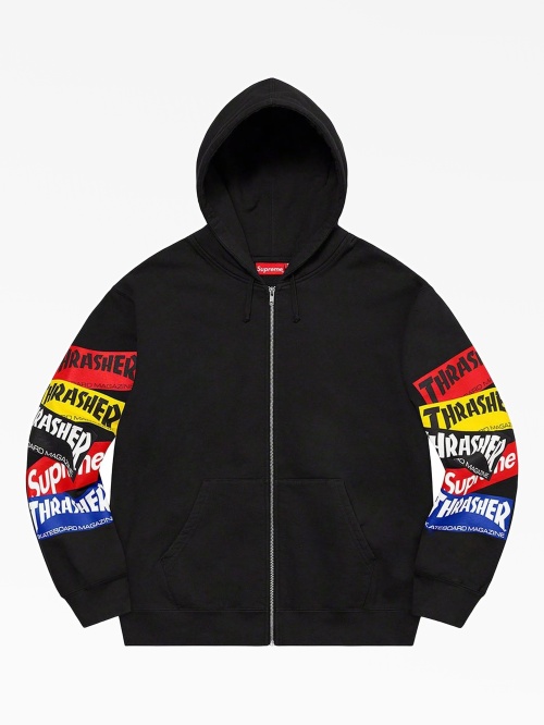 シュプリーム　supreme Худи на молнии Supreme x Thrasher Supreme — купить в интернет