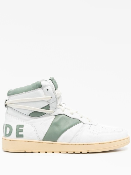 Rhecess-Hi leather sneakers