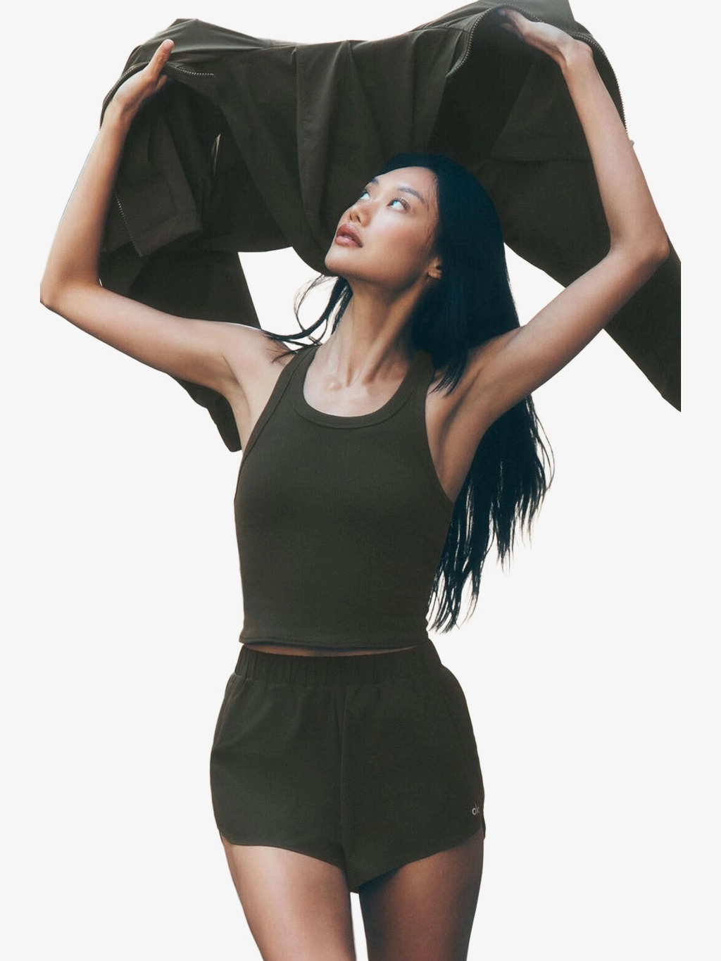 Goddess ribbed go-to tank Alo Yoga — купить на платформе Dropp