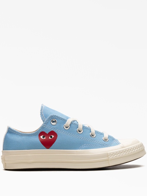 x CDG Chuck 70 OX AC Bright Blue Converse Dropp Market. 250 Leam Farfetch Tessabit MyTheresa