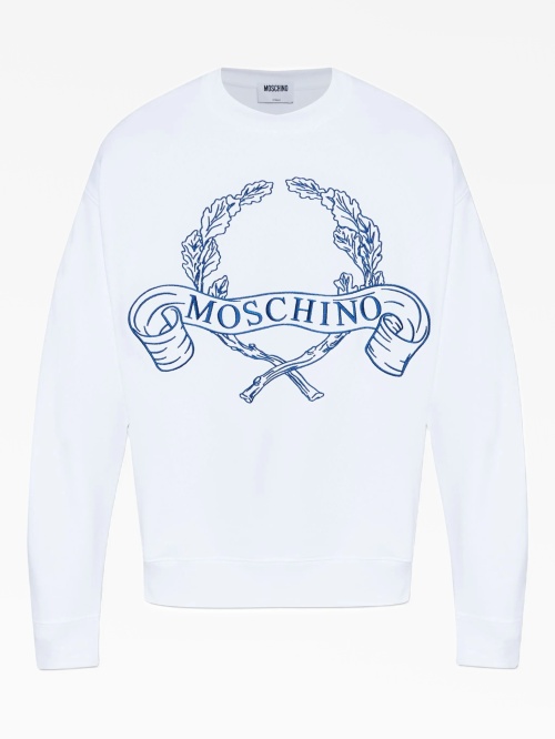 Свитшот Moschino с вышитым лавровым венком