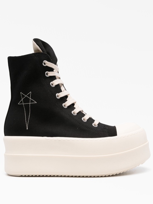 Кроссовки с двойным бампером Rick Owens DRKSHDW — купить в