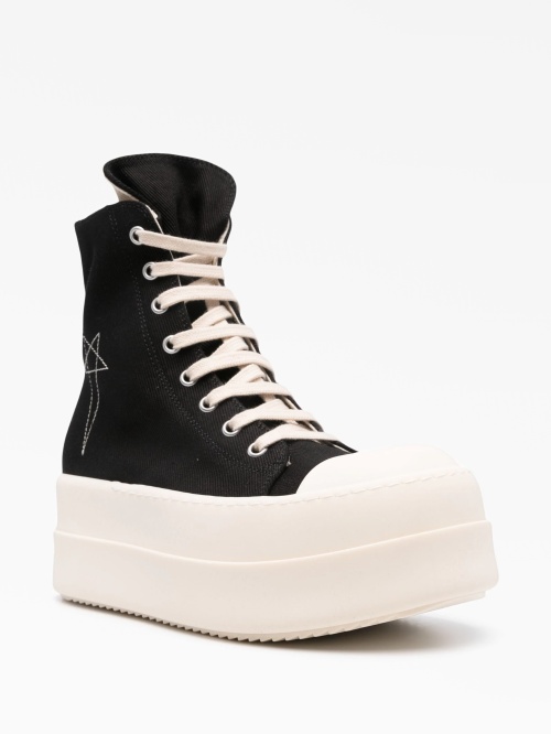 靴 rick owens drkshdw double bumper 43 Кроссовки с двойным бампером Rick Owens DRKSHDW — купить в