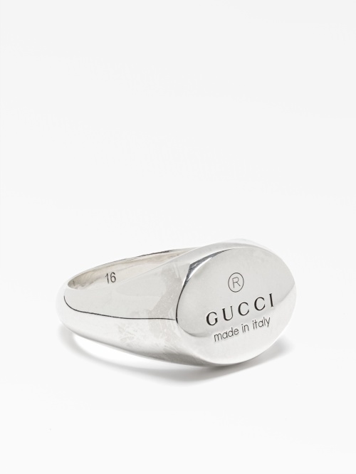 Кольцо с логотипом gucci