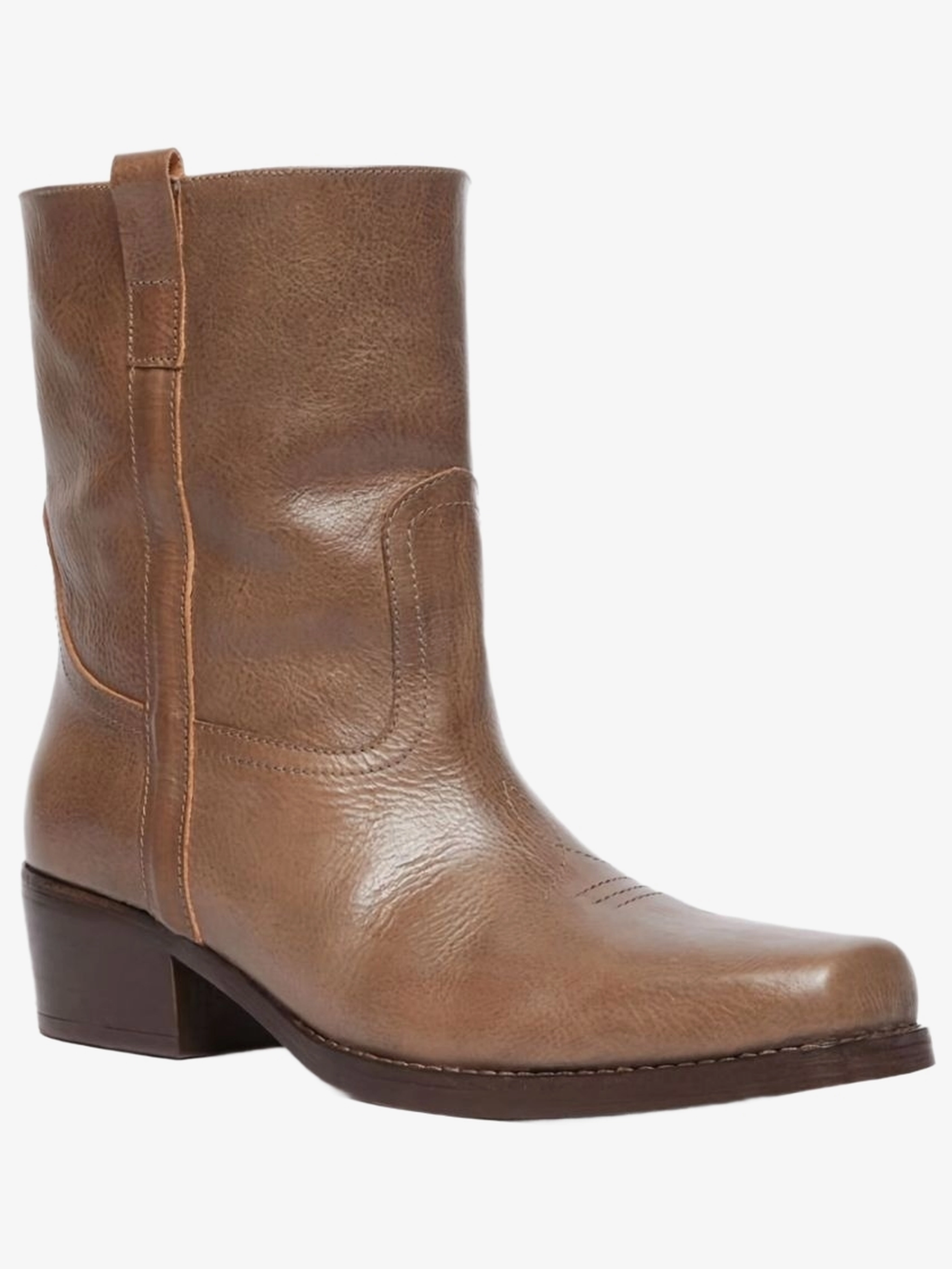 Кожаные ковбойские сапоги Ranch WEEKEND Max Mara — купить в
